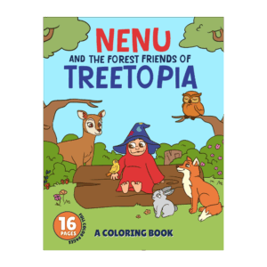 Nenu the Magical Wizard - Coloring Book